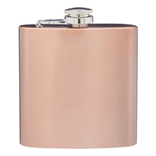 Load image into Gallery viewer, Metallic pink flask engravable | 60 oz flask multi color for Engraving  | Mini Pocket Flask 6oz | buy  pocket flasks online canada | buy pocket flasks calgary | gift store in calgary
