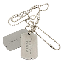 Load image into Gallery viewer, Military Style Dog Tags
