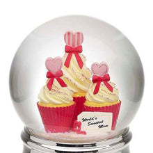 Load image into Gallery viewer, Musical Water Globe - Mom and Cupcakes
