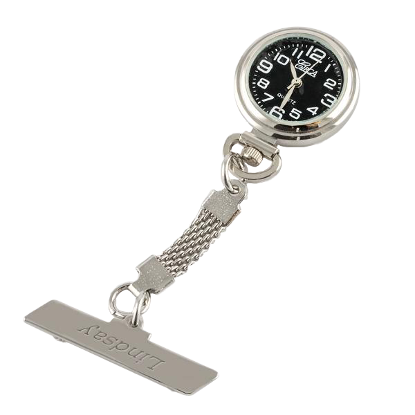 Nurse's Pin with Watch