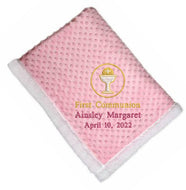 Customized First Communion Blanket
