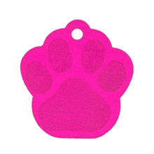 Load image into Gallery viewer, Pink Paw Pet Tag
