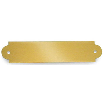 SATIN GOLD BRASS DECORATIVE PLAQUE PLATE – Engraving Reimagined