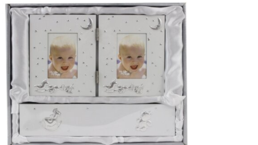 2 PC BABY CERTIFICATE BOX AND FRAME