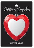 Red Outline Heart ornament
