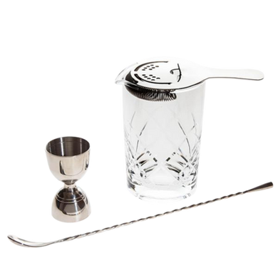 Silver Stirred Cocktail Set