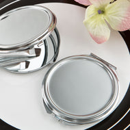 PERFECTLY PLAIN COLLECTION SILVER METAL MIRROR