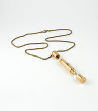 Load image into Gallery viewer, INDA Brass Pipe necklace

