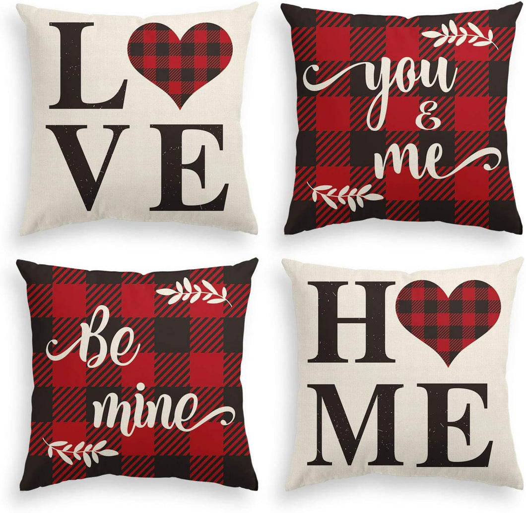 Valentine's Day _ LOVE COLLECTION Pillows for home decor gifts in Canada 