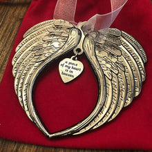 Load image into Gallery viewer, angel wing ornament 
