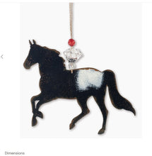 Load image into Gallery viewer, Black Horse Ornament
