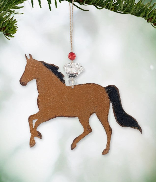 Brown Horse Ornament