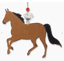 Load image into Gallery viewer, Brown Horse Ornament ! Customized gifts online Canada | Engraver in Calgary | Engraver in Canada | Customized gifts in Canada | Customized gifts in Calgary | Gift shop in Canada | Gift shop in Calgary | Engraving items in Canada
