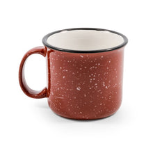 Load image into Gallery viewer, Life Is Better at The Campsite, Mug, Speckled Red
