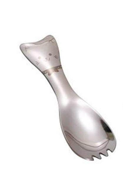 Stainless Steel Kitty Spoon/Fork