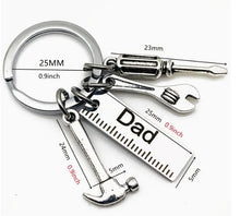 Load image into Gallery viewer, Dad Tool keychain | Father&#39;s day gifts online | father&#39;s day gifts in Canada | father&#39;s day gifts in Calgary | Engraving in Calgary
