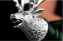 Load image into Gallery viewer, deer head bottle pour and stopper
