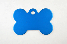 Load image into Gallery viewer, Blue Bone Pet Tag
