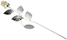 Load image into Gallery viewer, Engraved silver plated white rose example – personalized floral keepsake gift, perfect for Canadian occasions
