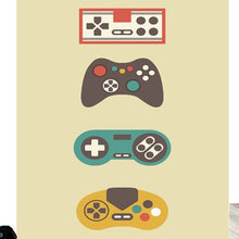 Load image into Gallery viewer, retro gaming print wall art
