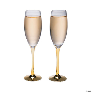 Gold Stem Wedding Toasting Glass Champagne Flutes | champagne glasses in calgary | champagne glasses online | champagne glasses in calgary | champagne glasses store in calgary