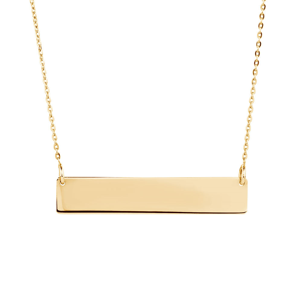 Gold Bar Necklace