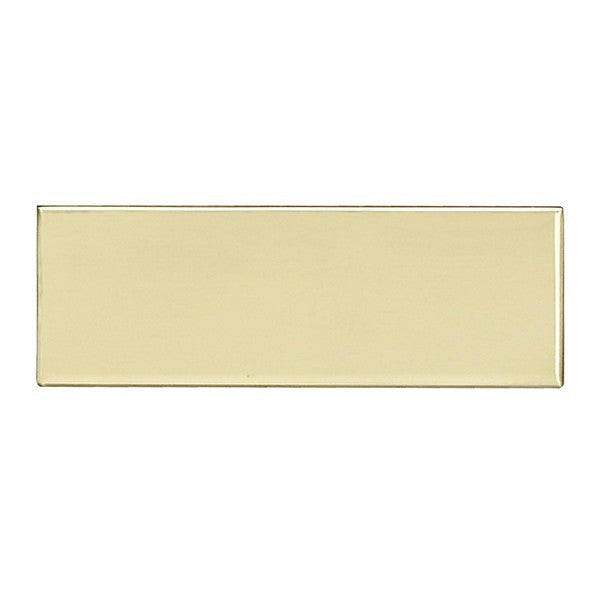 SATIN GOLD BRASS DECORATIVE PLAQUE PLATE