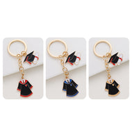 Cap and Gown Keychain