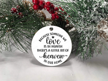 Load image into Gallery viewer, Customized Photo Personalization Christmas Ornament- Memorial
