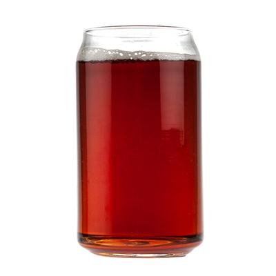 Personalized gifts Canada – front view of engraved beer can glass