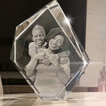 Load image into Gallery viewer, 3 D Photo Crystal Art - Prestige | Customized gifts online Canada | Engraver in Calgary | Engraver in Canada | Customized gifts in Canada | Customized gifts in Calgary | Gift shop in Canada | Gift shop in Calgary | Engraving items in Canada
