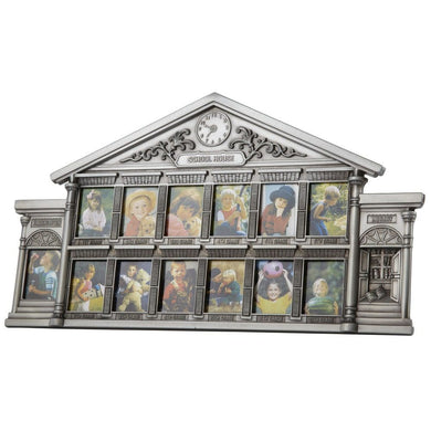 school house pewter frame 