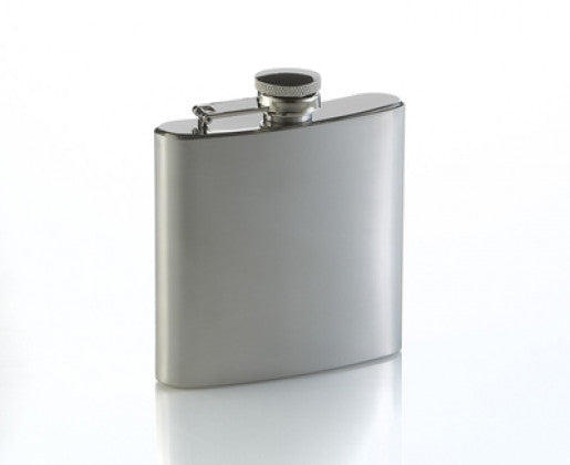 Stainless Steel High Polish Flask 5oz