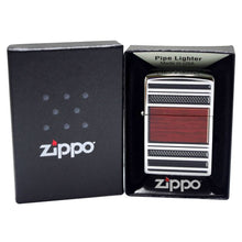 Load image into Gallery viewer, Steel and Wood Zippo
