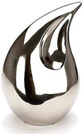 Silver Tear Drop Urn