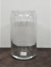 Load image into Gallery viewer, Unique barware gifts Canada – closeup of personalized beer can glass
