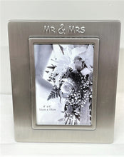 Load image into Gallery viewer, Mr. &amp; Mrs. 4x6 Frame engravable
