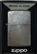 Load image into Gallery viewer, Zippo Street Chrome regular lighter – classic windproof metal lighter gift for him, ideal Canadian barware accessory
