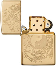 Load image into Gallery viewer, Zippo Tiger Dragon Design
