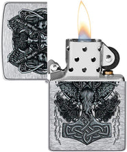 Load image into Gallery viewer, Zippo Viking Design
